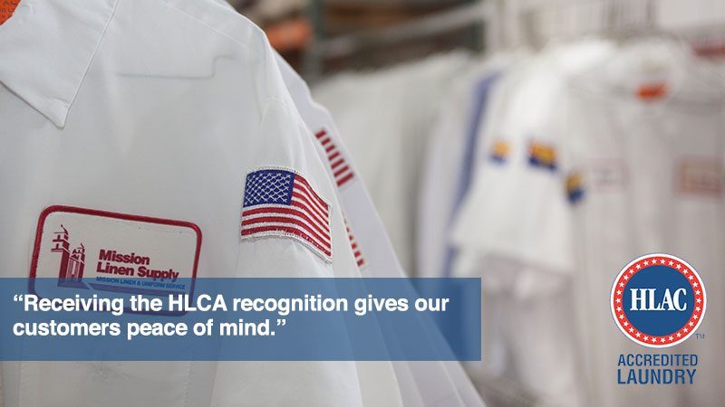 Mission Linen Supply’s Lancaster Facility Receives Prestigious Accreditation