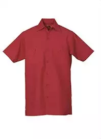 mens professional workshirts red