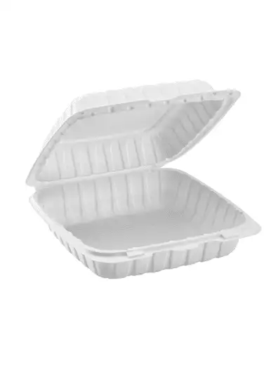 Disposable Dinnerware clamshell packaging